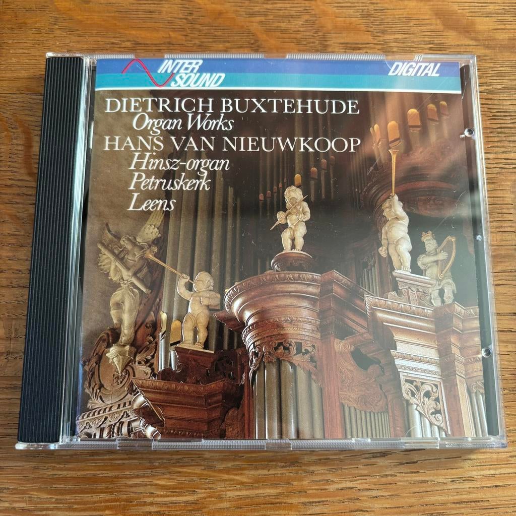 Hans van Nieuwkoop Hinsz orgel Dieterich Buxtehude, Ophalen of Verzenden, Barok, Gebruikt, Overige typen