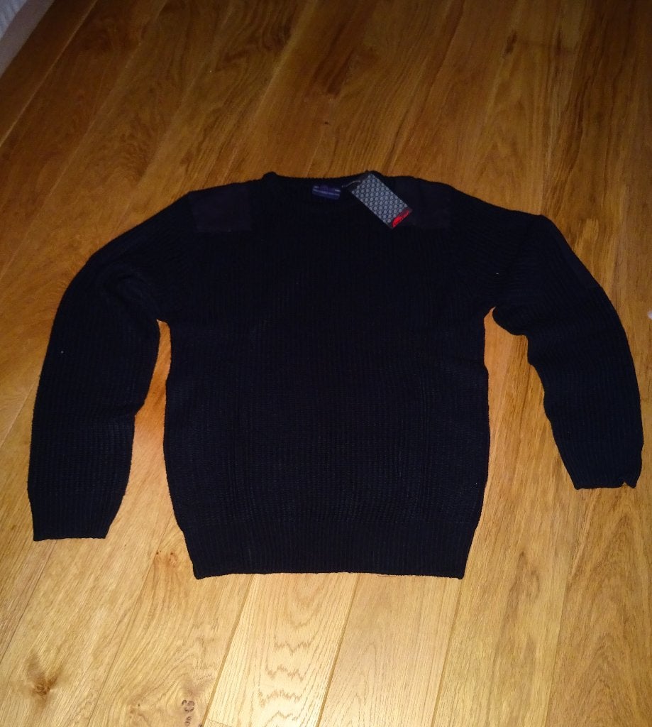 NIEUW Maat L. Trui Merk = Clothesmen  Het kaartje hangt er, Maat 52/54 (L), Verzenden, Zwart, Nieuw