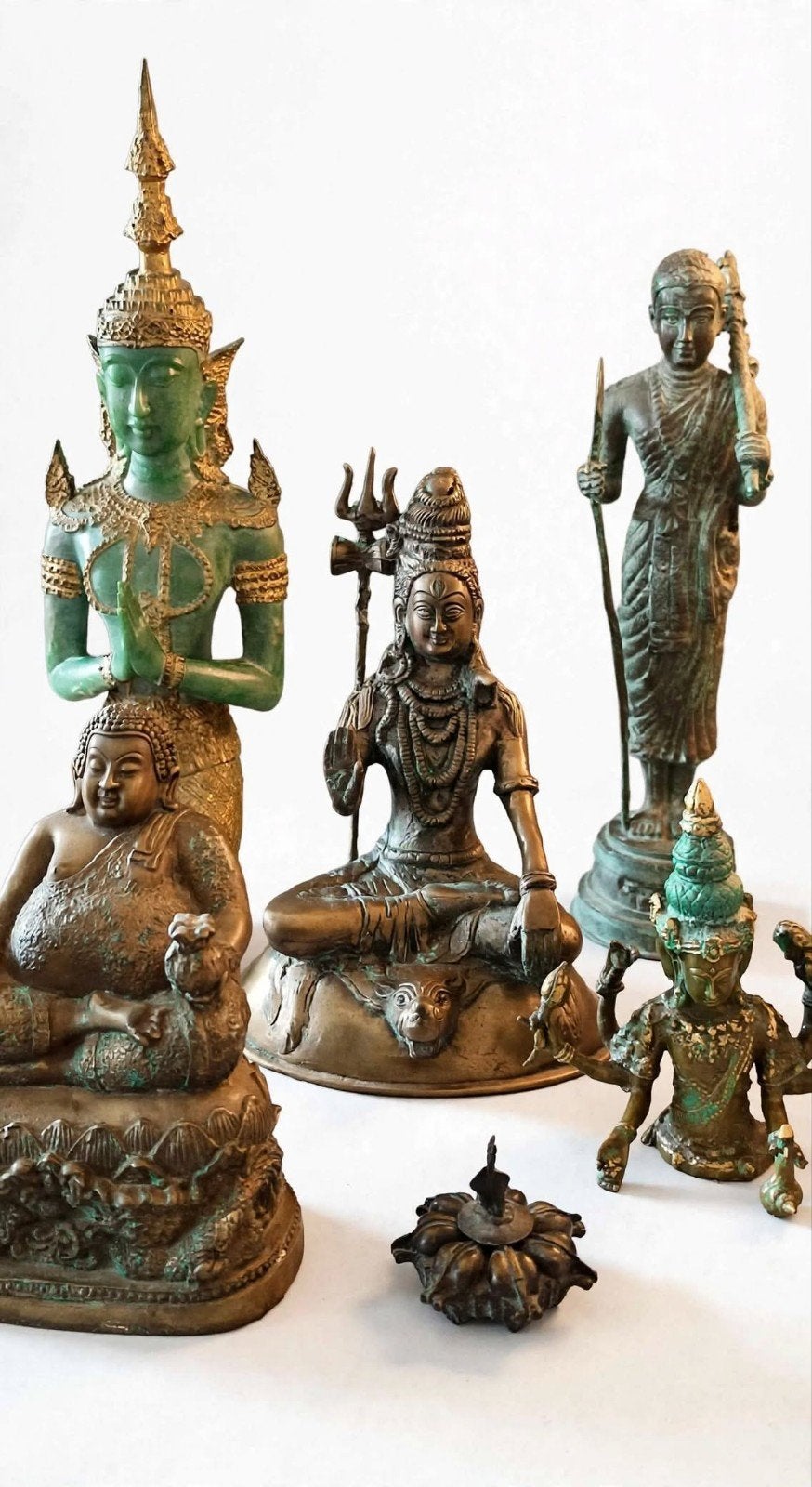 6 Boeddhistische beelden, Ophalen of Verzenden