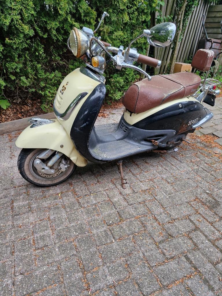 AGM retro scooter, Ophalen, Gebruikt, Maximaal 45 km/u, Agm
