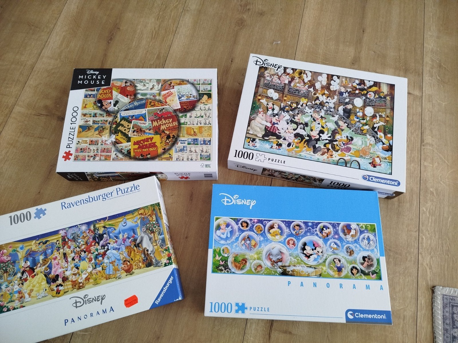 Disney Puzzels - 2 Nieuw, 2 Zo goed als nieuw, Ophalen of Verzenden, 500 t/m 1500 stukjes, Nieuw, Legpuzzel