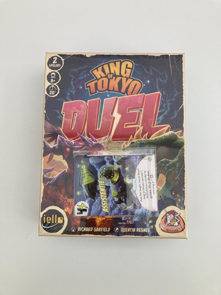 Bordspellen: King of Tokyo Duel, Alhambra, Jolly&Roger, PUSH, Ophalen of Verzenden, Zo goed als nieuw