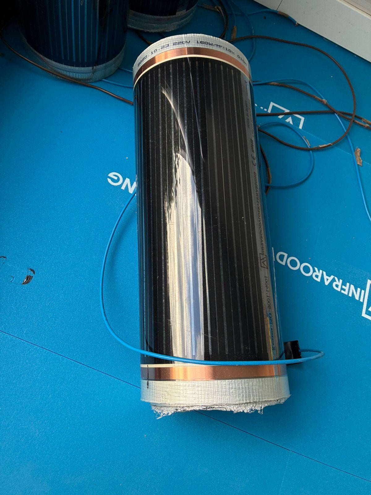 Elektronische vloerverwarming, Ophalen, Minder dan 60 cm, Overige typen, Minder dan 30 cm