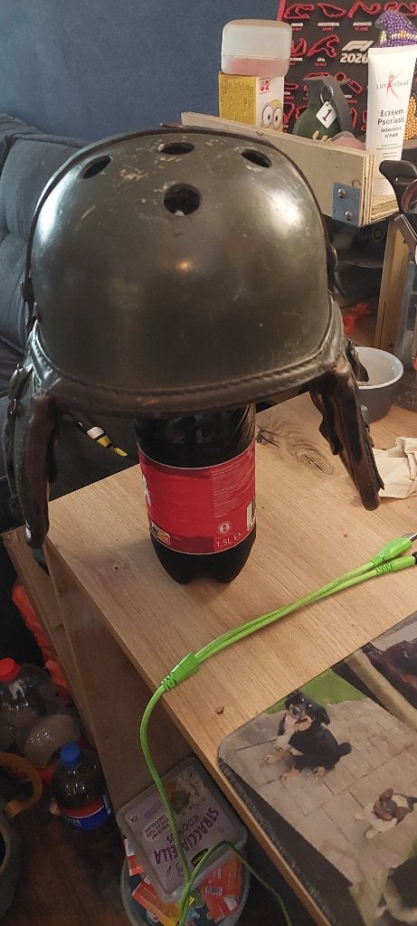 Ww2 tanker helmet, Verzamelen, Militaria | Tweede Wereldoorlog, Verzenden, Landmacht, Amerika, Helm of Baret