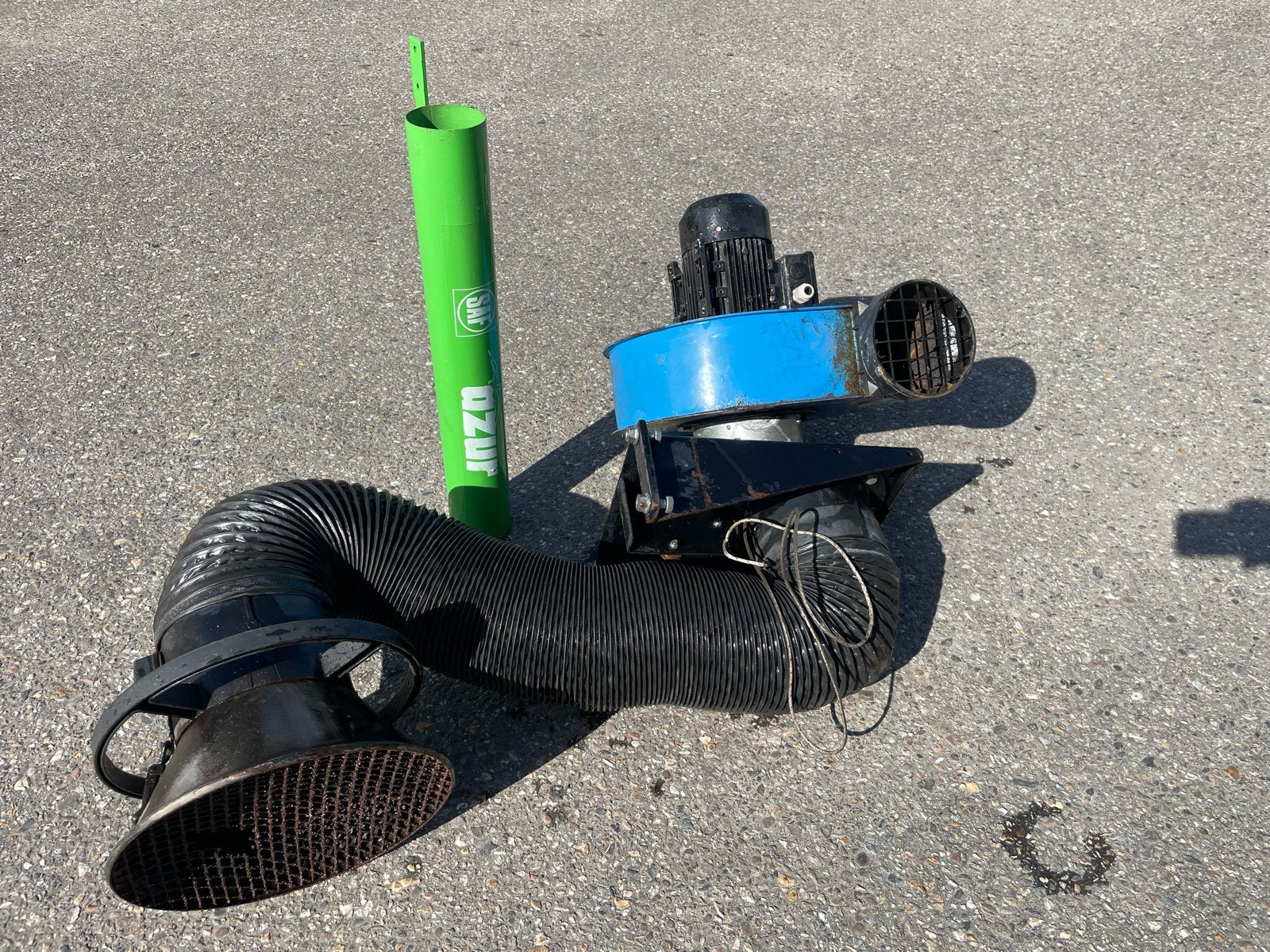 SAF Lasafzuiging met flexibele slang en motor, Doe-het-zelf en Verbouw, Ventilatie en Afzuiging, Ophalen