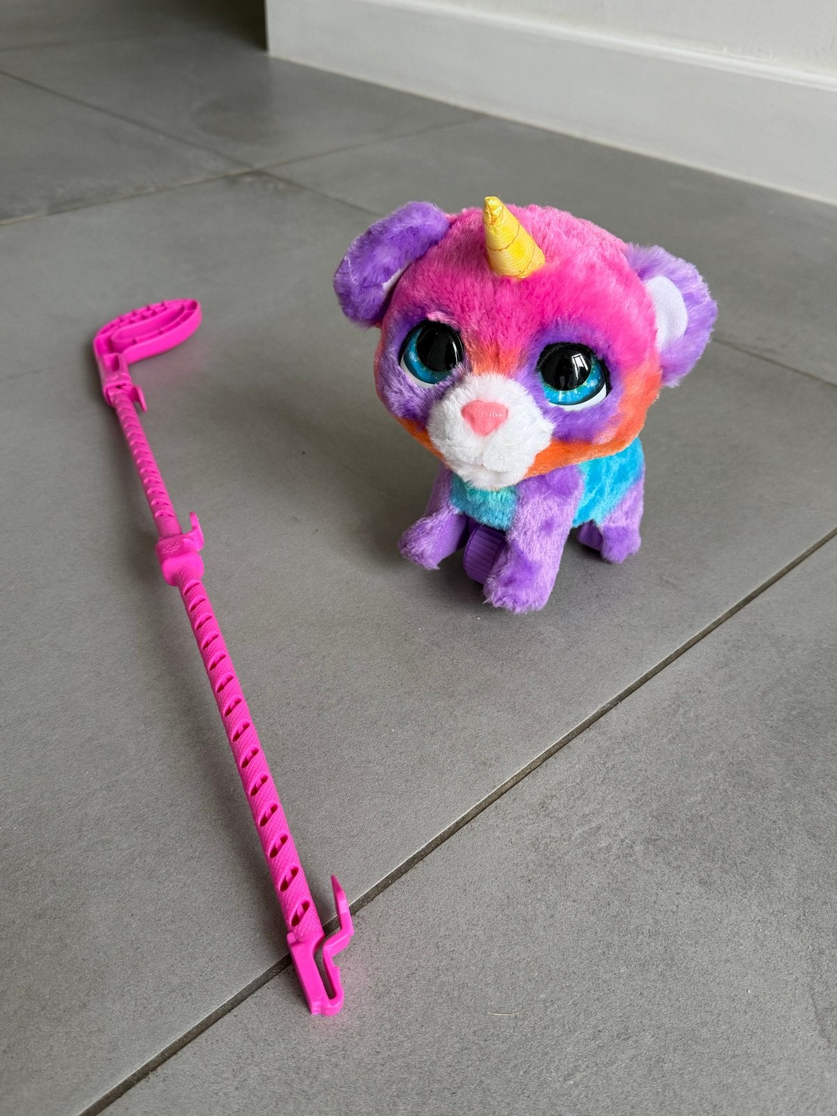 FurReal Walkalots Katje met Eenhoornhoorn, Overige merken, Ophalen of Verzenden, Zo goed als nieuw, Kat
