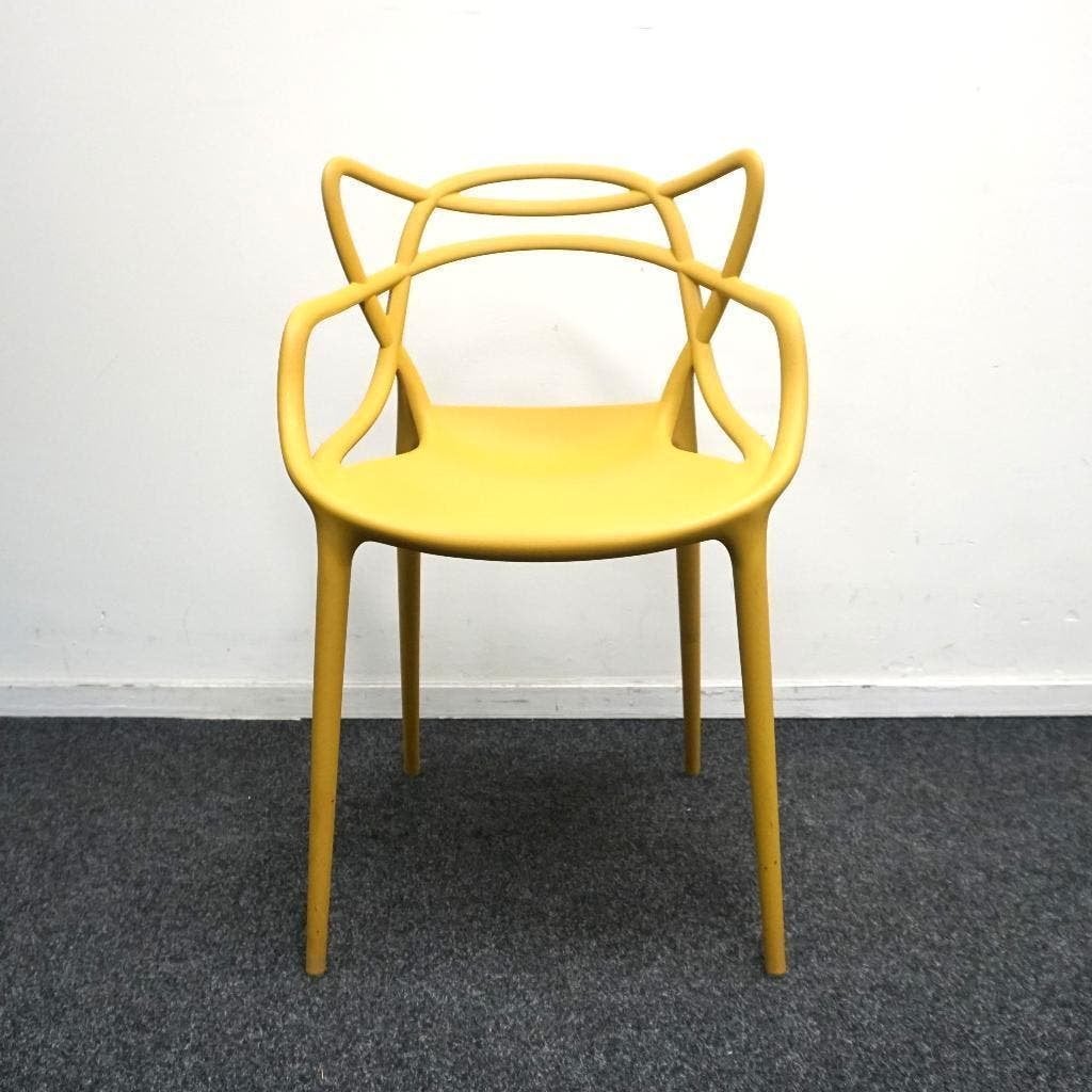 Kartell Masters Design Stoelen | Geel | Kunststof Stoelen, Huis en Inrichting, Kunststof, Gebruikt, Overige kleuren, -
