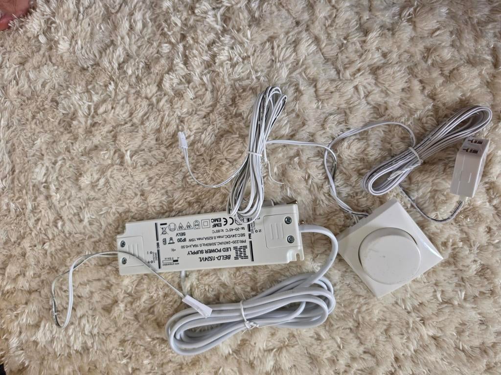 Hera LED 24V / 15W Trafo en Dimmer-Controller, Ophalen of Verzenden, Gebruikt