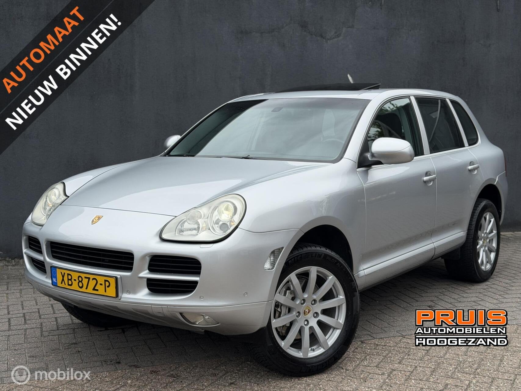 Porsche Cayenne 4.5 S -LEDER-DAKJE- Apk (NIEUW) *INRUIL MOGE, Auto's, Porsche, Cayenne, Gebruikt, 8 cilinders, 340 pk