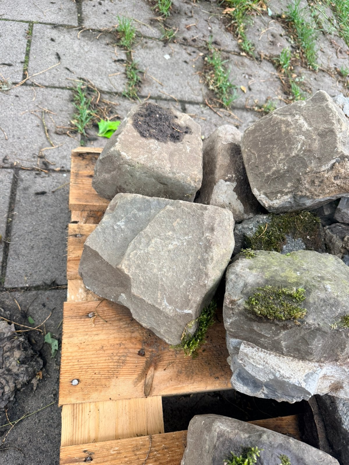 Gratis op te halen, natuur stenen, Tuin en Terras, Grind, Keien en Split, Ophalen, Gebruikt