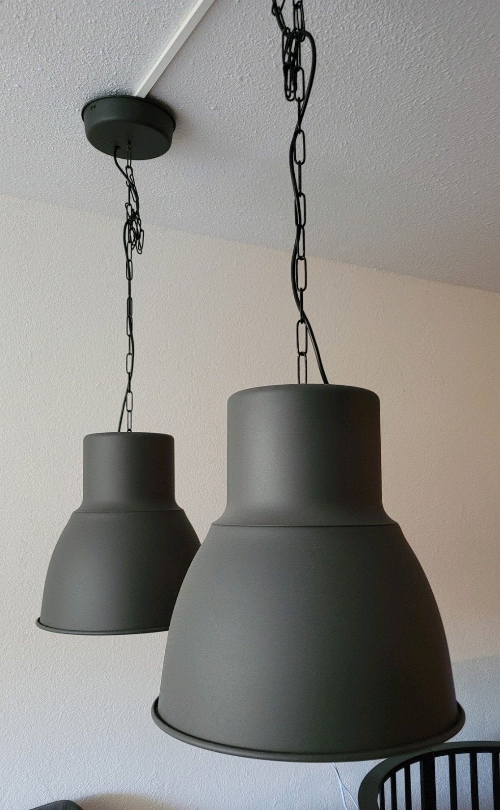 Twee HEKTAR Ikea hanglampen, Huis en Inrichting, Ophalen