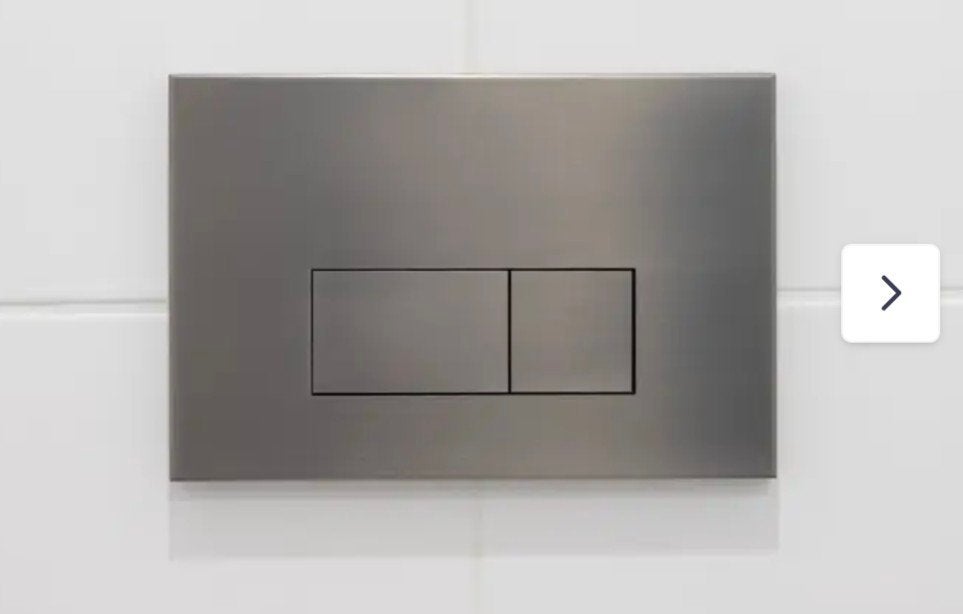 Bedieningsplaat UP320 / UP720 - gun metal (mat), Ophalen, Nieuw, Toilet