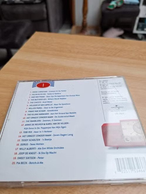 Cd de onvergetelijke jaren 50 h, Ophalen of Verzenden, Zo goed als nieuw, Nederlandstalig, Album