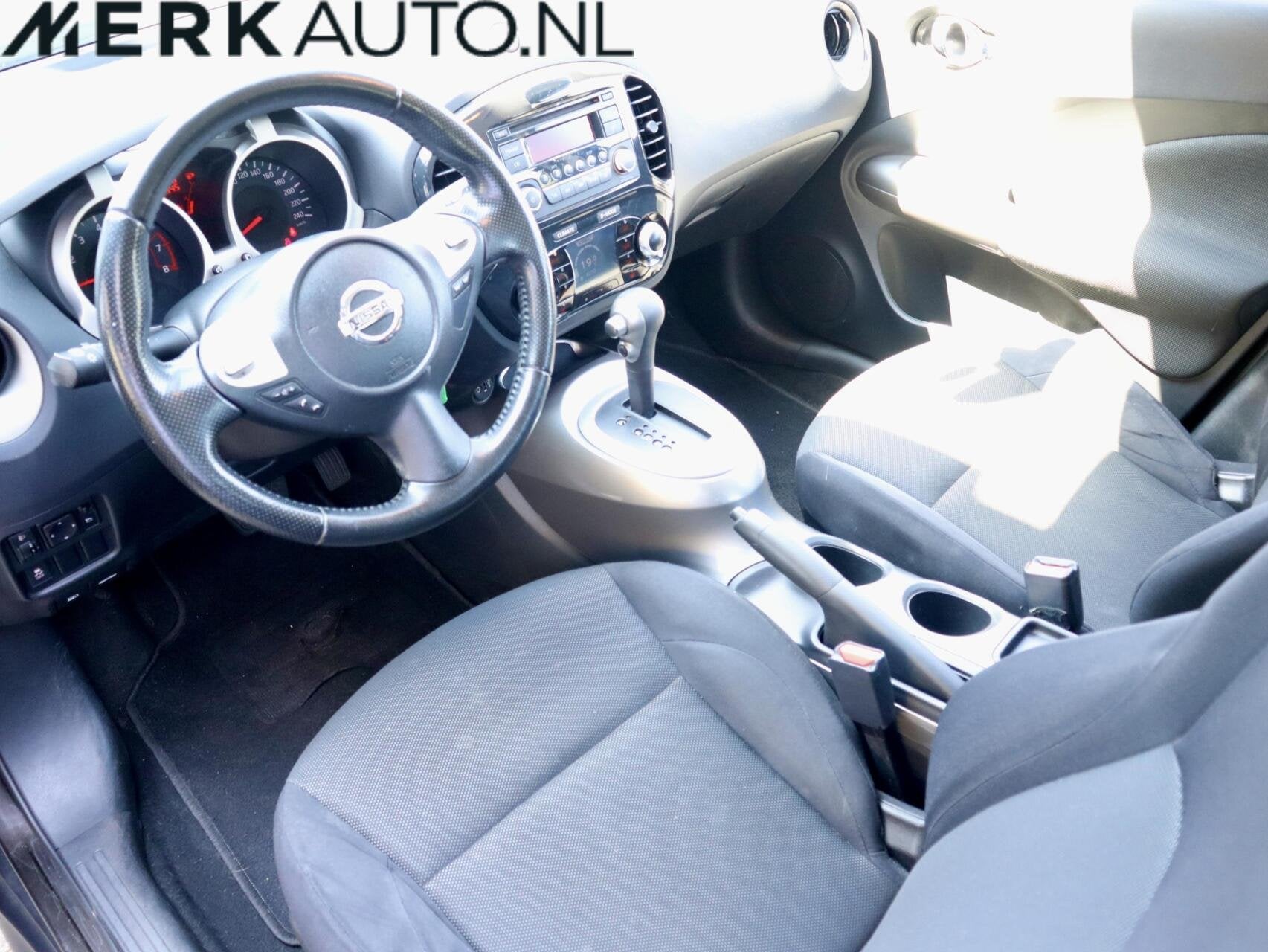Nissan Juke 1.6 Acenta Automaat, Auto's, Euro 5, Automatische klimaatregeling, 4 cilinders, Bruin