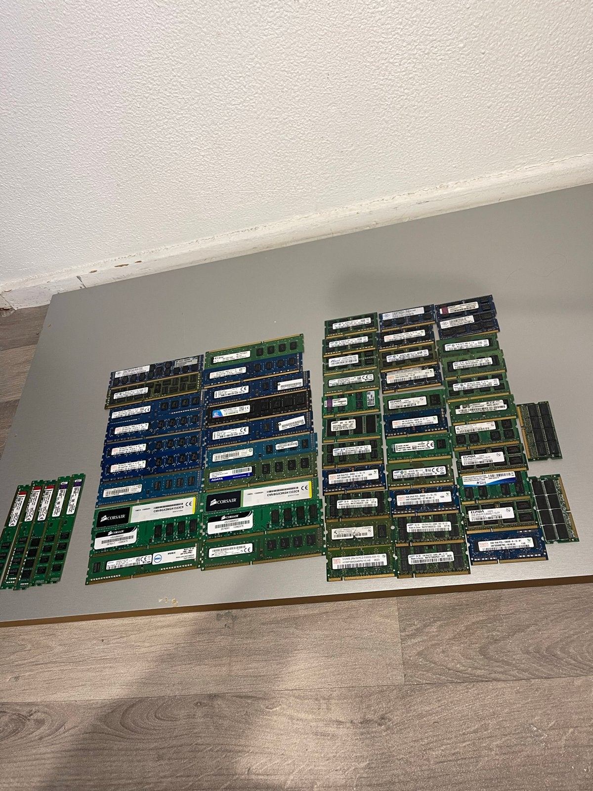 Partij DDR3 en DDR2 RAM geheugen voor PC & Laptop, Computers en Software, RAM geheugen, Ophalen, Gebruikt, DDR3, Desktop