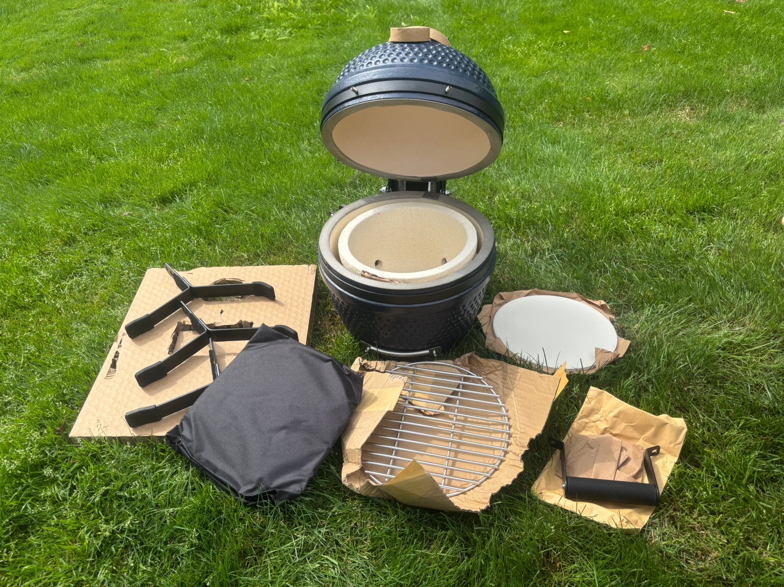 Kamado bbq, Ophalen, Nieuw