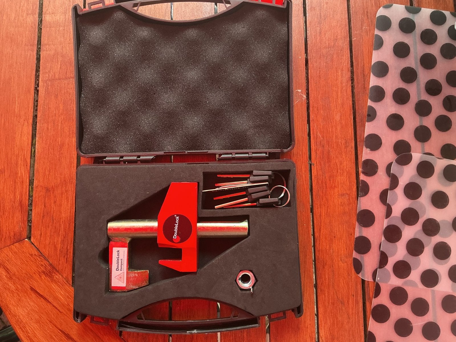Disselslot DoubleLock Compact Eagle Koppeling, Ophalen, Zo goed als nieuw