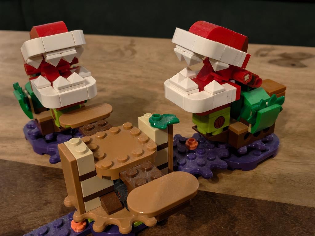Lego Mario Uitbreiding Piranha puzzeluitdaging nr: 71382, Kinderen en Baby's, Speelgoed | Duplo en Lego, Zo goed als nieuw, Lego