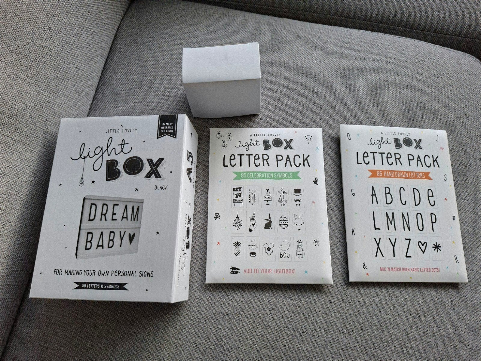 A Little Lovely Light Box A5 incl. adapter. Zwart. Nieuw!, Ophalen of Verzenden, Nieuw