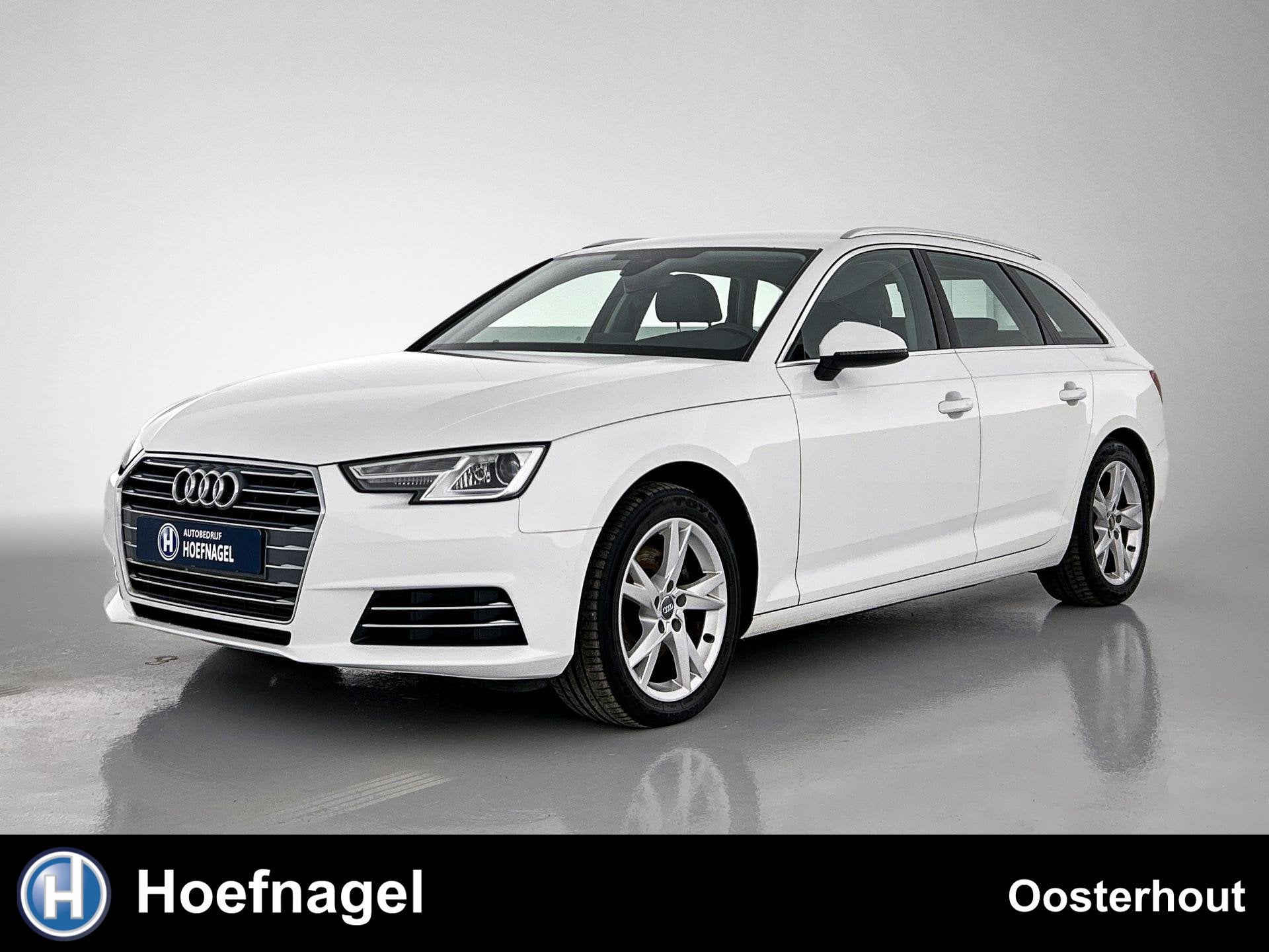 Audi A4 Avant 2.0 TFSI Automaat | Cruise Control | Lederen B, Auto's, Gebruikt, Zwart, A4, Wit