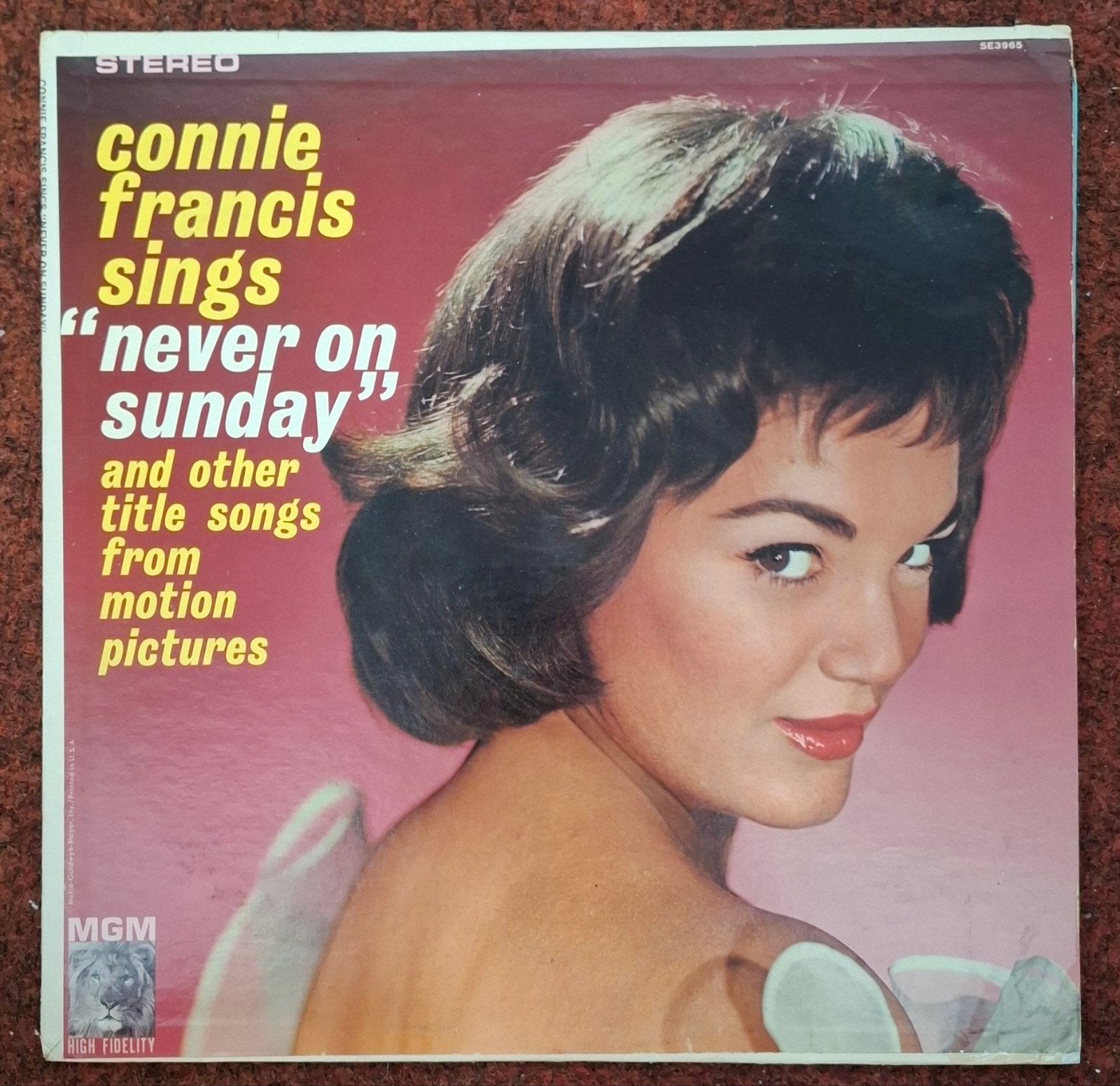 Connie Francis - Never on Sunday (LP), LP, Gebruikt, Pop, Ophalen of Verzenden