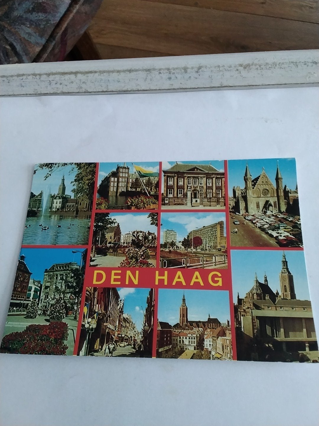 Vintage Ansichtkaart Den Haag - Diverse Stadsgezichten, Ophalen of Verzenden
