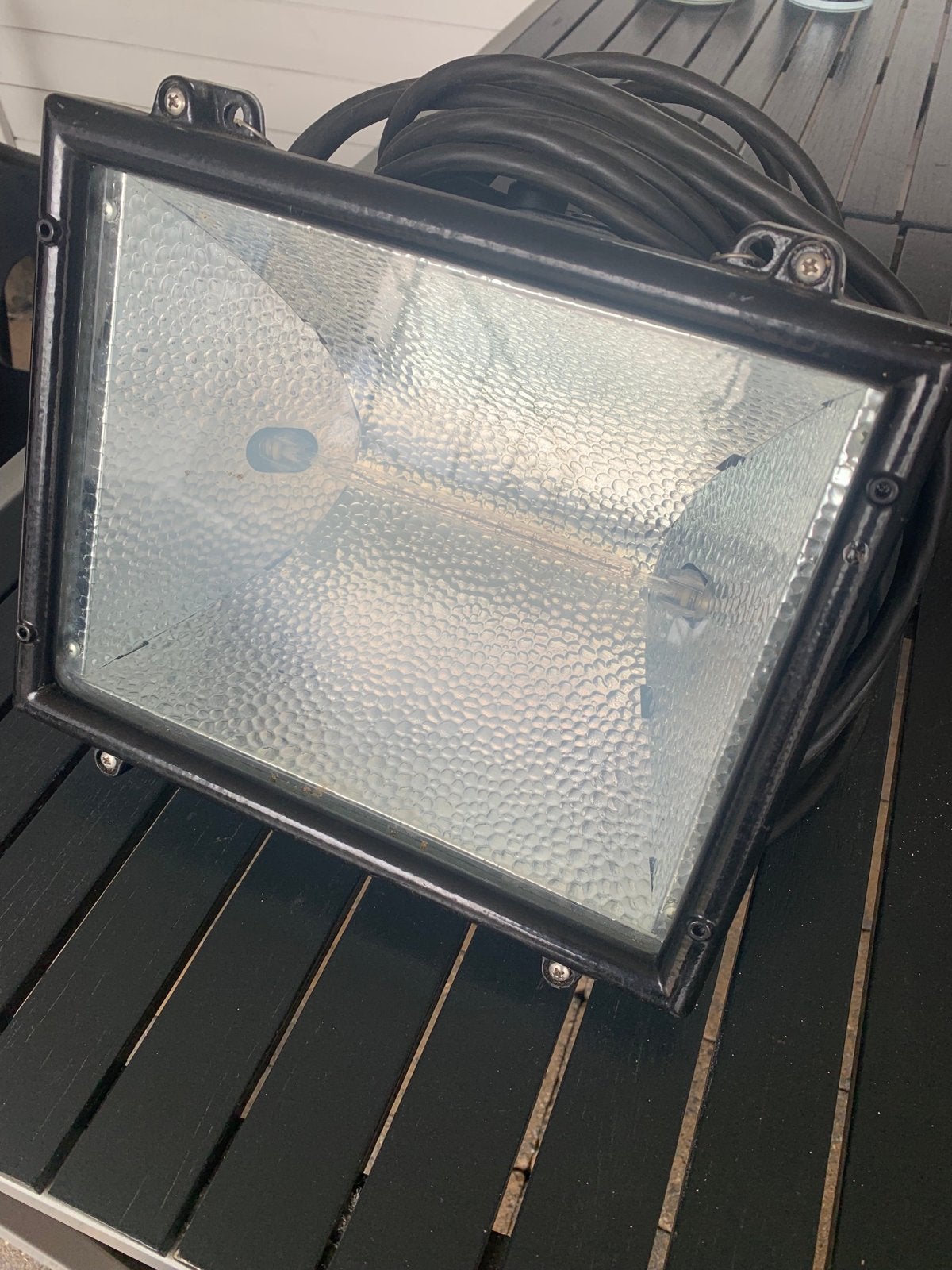 Bouwlamp 1000W, Doe-het-zelf en Verbouw, Bouwverlichting, Ophalen of Verzenden, Gebruikt, 500 watt of meer, Lamp met armatuur