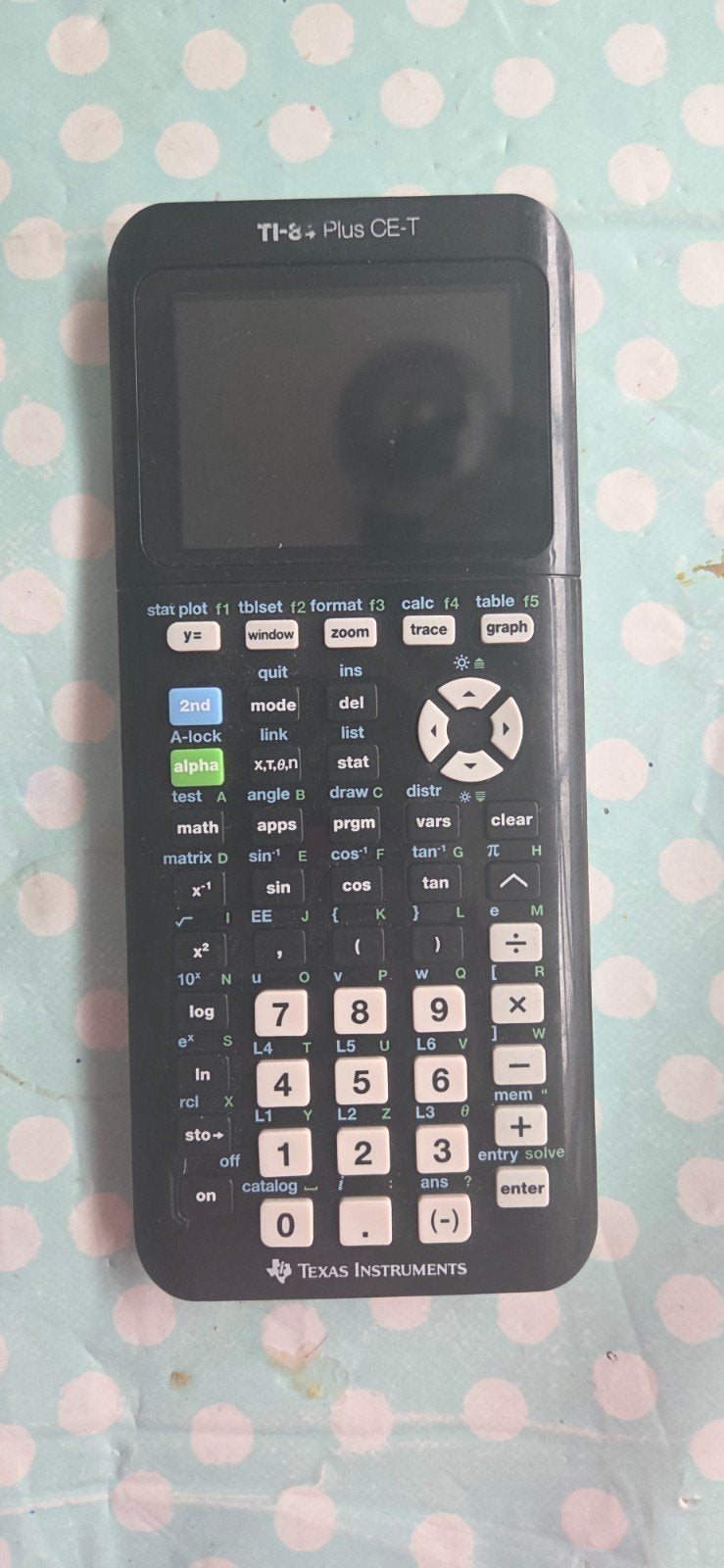 Texas Instruments TI-84 Plus CE-T  grafische rekenmach, Diversen, Rekenmachines, Ophalen of Verzenden, Grafische rekenmachine