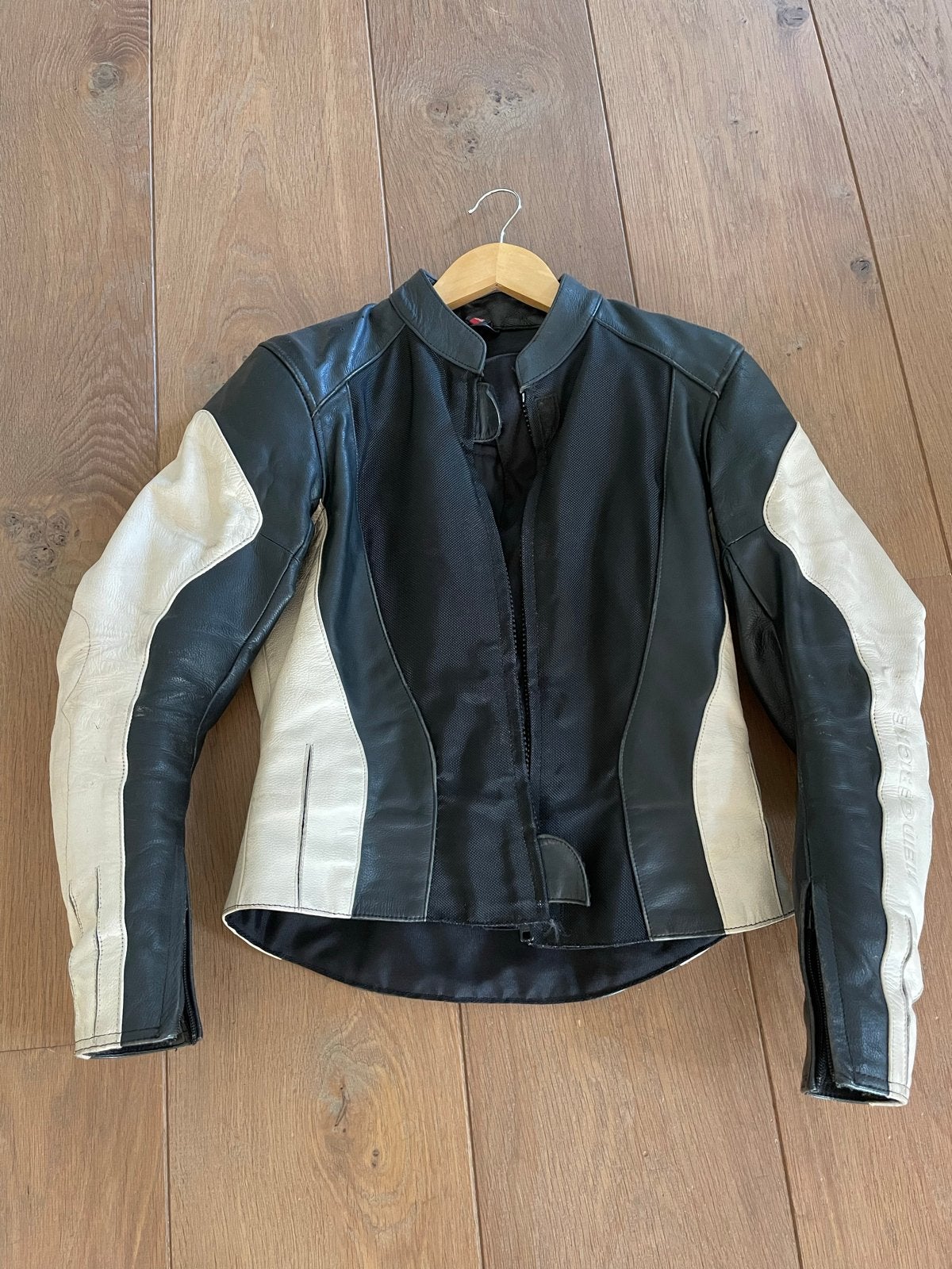 Hein Gericke Dames Lederen Motorjas - Getailleerd - Maat 38, Motoren, Kleding | Motorkleding, Ophalen of Verzenden, Tweedehands