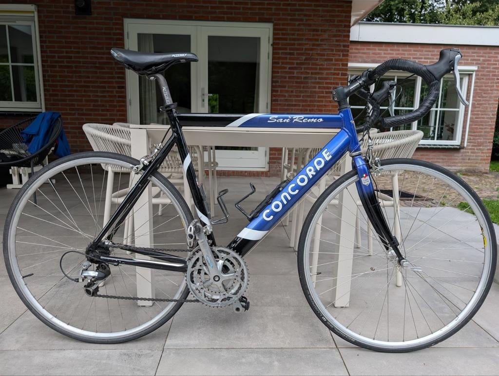 Concorde San Remo racefiets, 59 cm, 3x7 versnellingen, Fietsen en Brommers, Fietsen | Racefietsen, 28 inch, Gebruikt, Aluminium