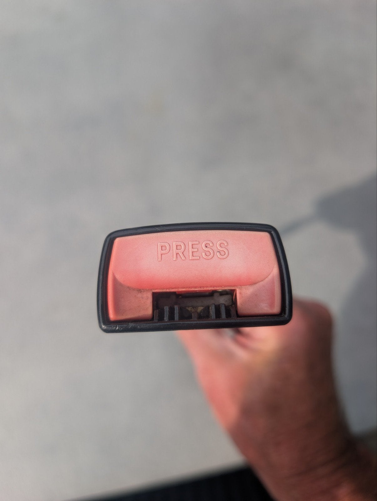 Gordelslot autogordel - Universeel type A 21 mm 30 cm, Auto-onderdelen, Ophalen of Verzenden, Gebruikt, Universele onderdelen