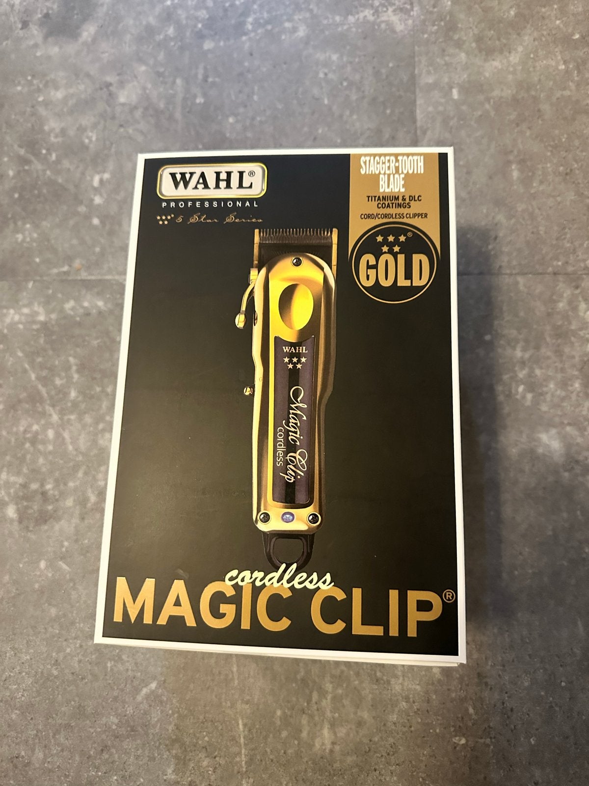 Wahl Professional Cordless Magic Clip Gold Tondeuse, Ophalen of Verzenden, Nieuw, Haarverzorging