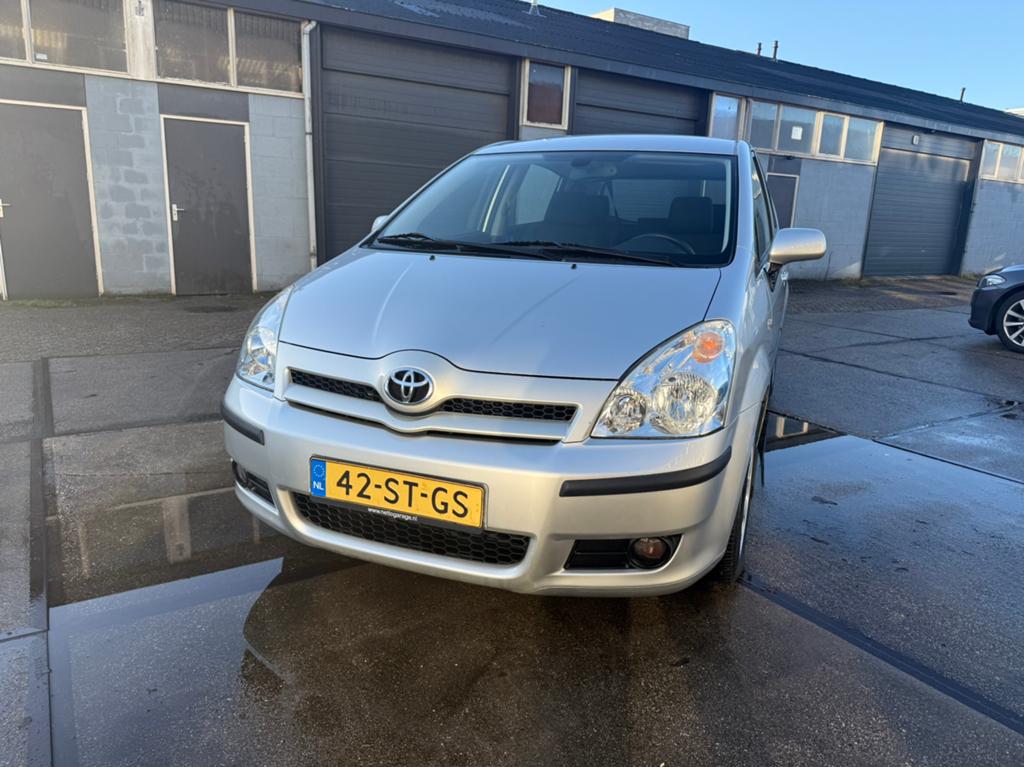 Toyota Corolla Verso 1.8 Vvt-i AUT 7P 2006 Grijs, Auto's, Zwart, 4 cilinders, 129 pk, 7 stoelen