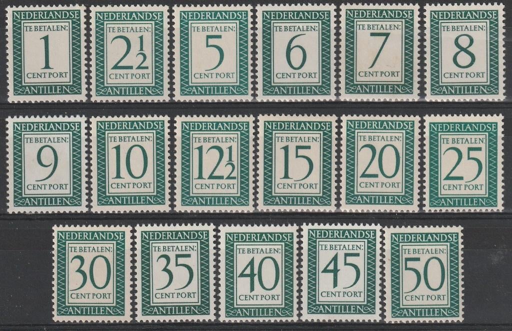 Curaçao NVPH P44/60 postfris, Ophalen of Verzenden, Postfris