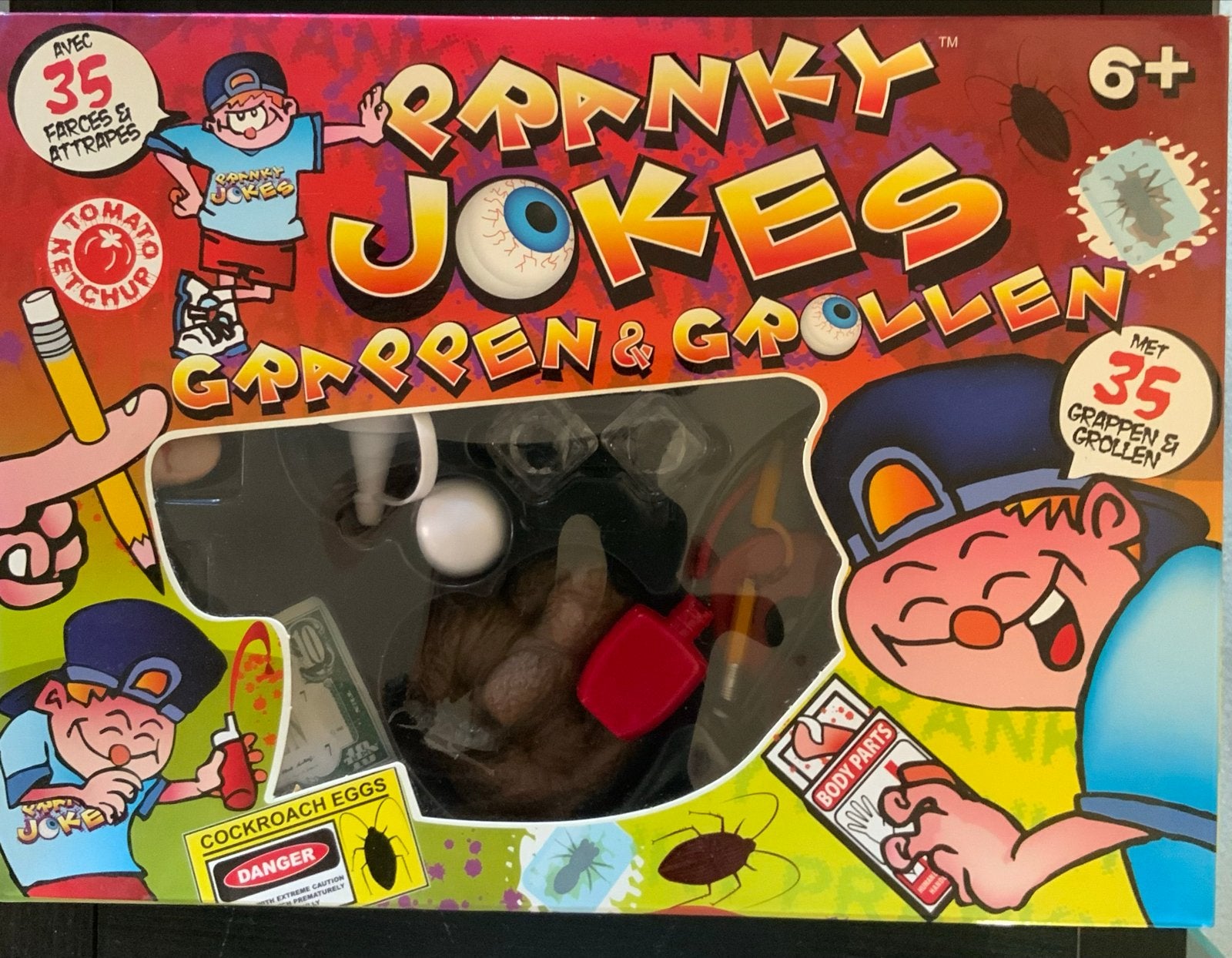 Pranky Jokes Grappen & Grollen - 35 Farces & Attrapes, Kinderen en Baby's, Ophalen of Verzenden, Gebruikt, Jongen of Meisje