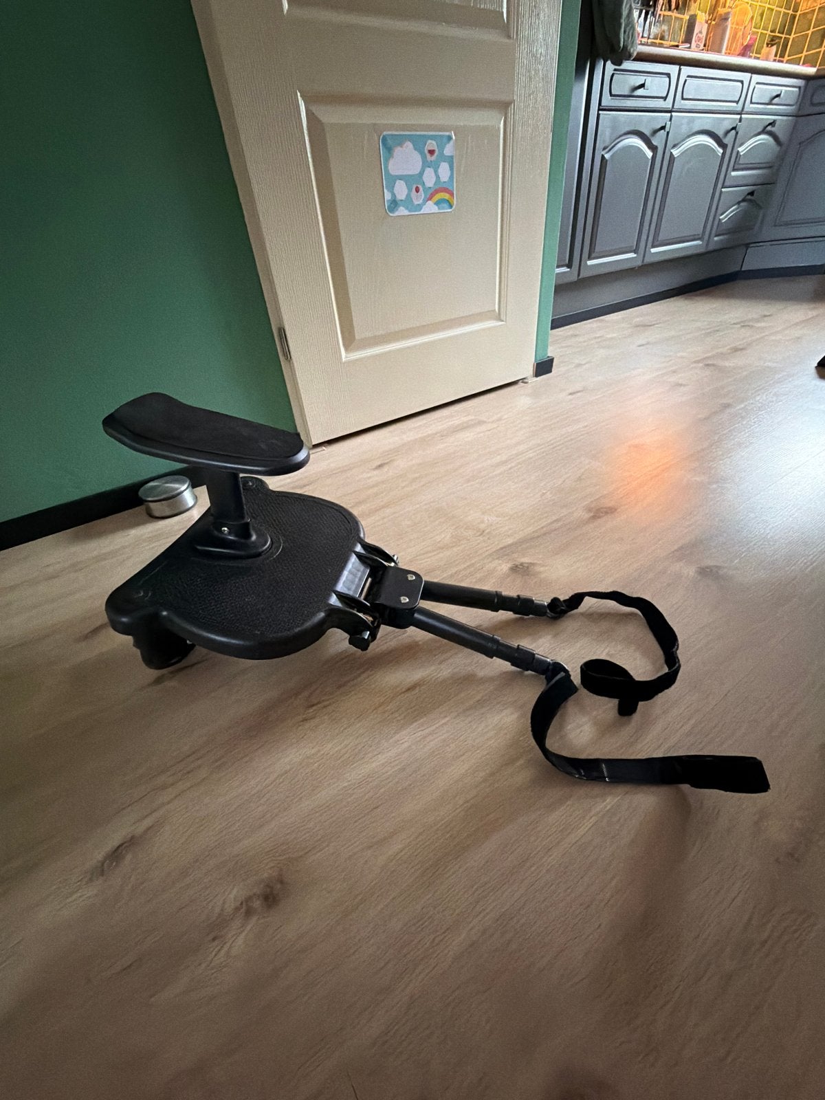 Meerijdplankje met zitje voor kinderwagen, Ophalen, Gebruikt, Overige merken