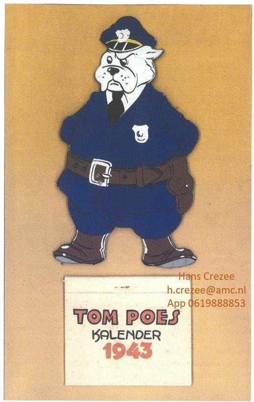 gezocht Wammes Waggel Bullebas Wal Rus Toonder kalender 1943, Verzamelen, Ophalen of Verzenden, Olivier B, Bommel en Tom Poes