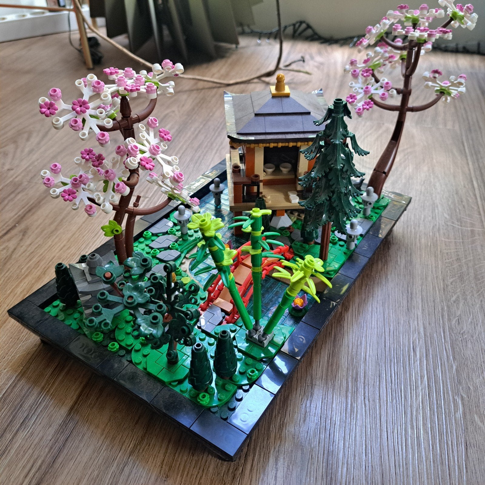 LEGO Tranquil Garden 10315 - Lego Icons set, Lego, Ophalen of Verzenden, Zo goed als nieuw, Icons