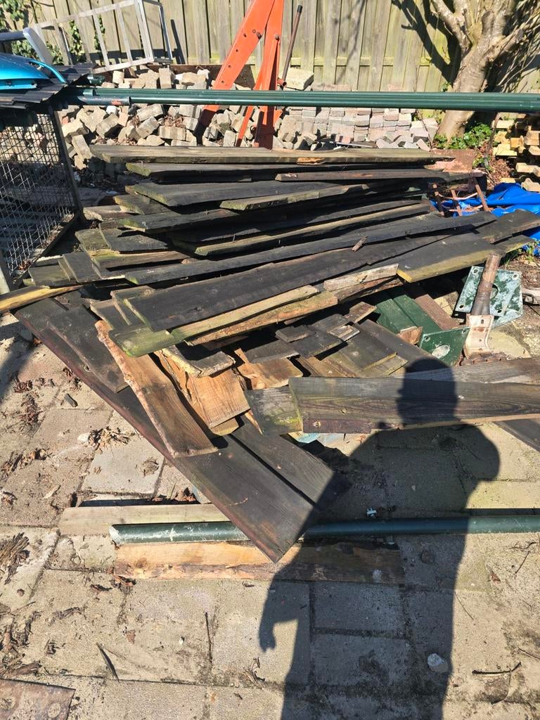 Gratis stook hout, Minder dan 3 m³, Ophalen