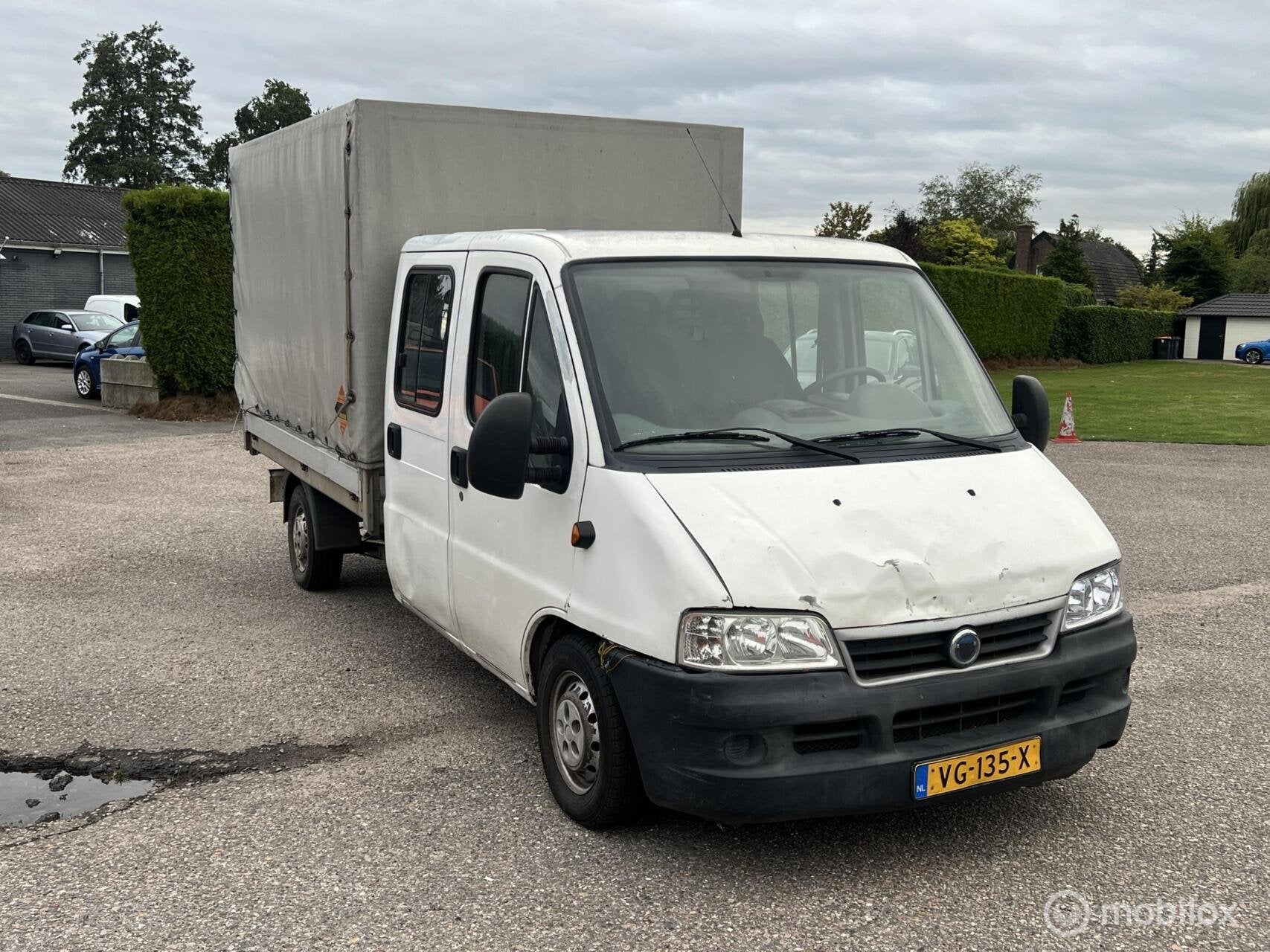 Fiat Ducato bestel 18 2.3 JTD 405 DC, Auto's, 2286 cc, Gebruikt, 4 cilinders, 2100 kg