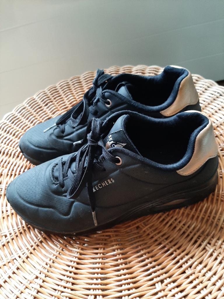 Zwarte Skechers sneakers, Skechers, Zwart, Ophalen of Verzenden, Sneakers of Gympen