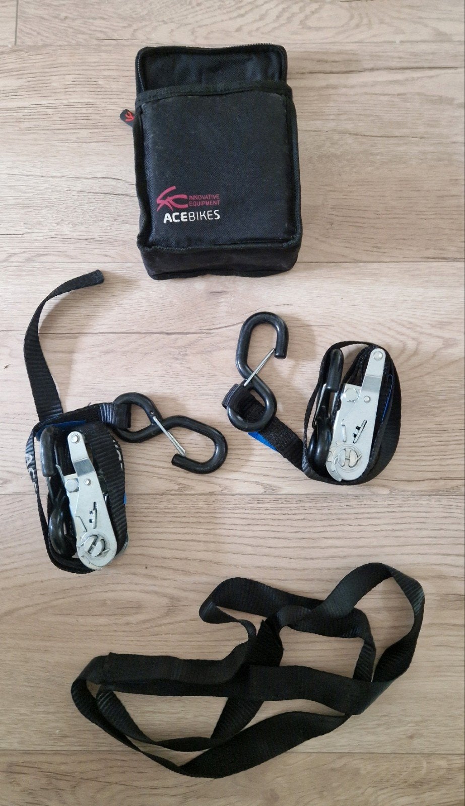 Acebikes spanbandenset ratchet, Ophalen of Verzenden, Zo goed als nieuw