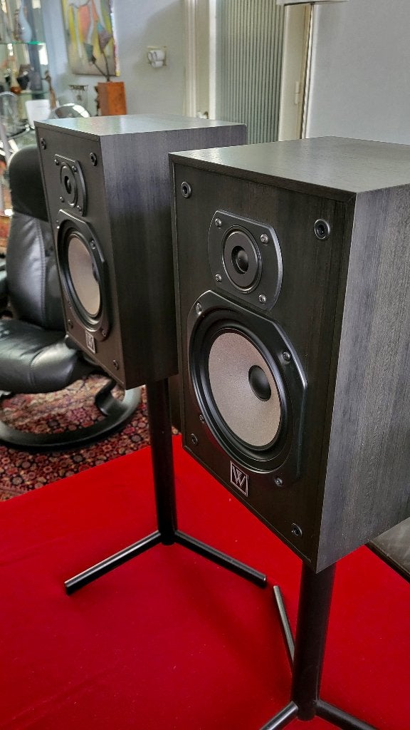 Vintage Wharfedale RITZ DIAMOND ~ U.K. top, Zo goed als nieuw, 60 tot 120 watt, Basreflex, Ophalen