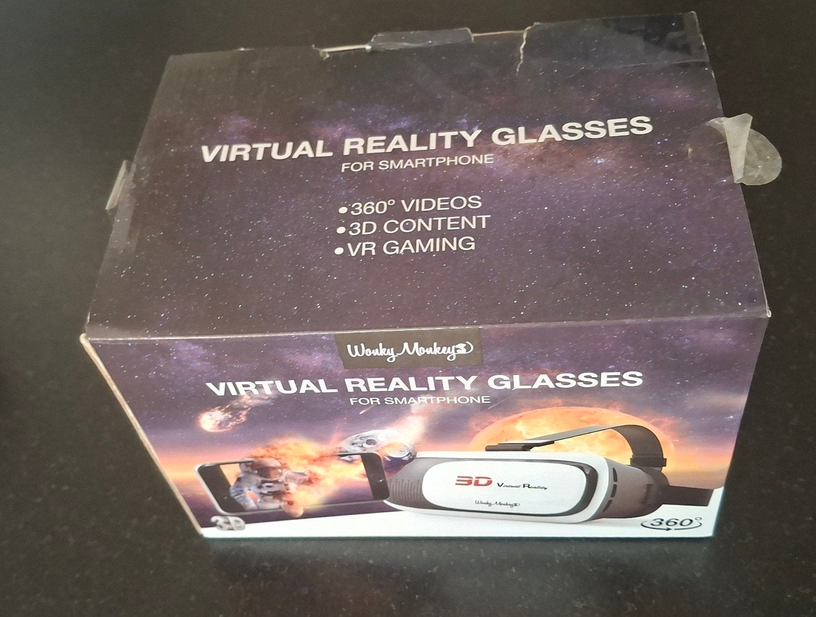 VR bril - Wooky Monkey Virtual Reality bril voor smartphone, Ophalen of Verzenden, Gebruikt, VR-bril, Telefoon