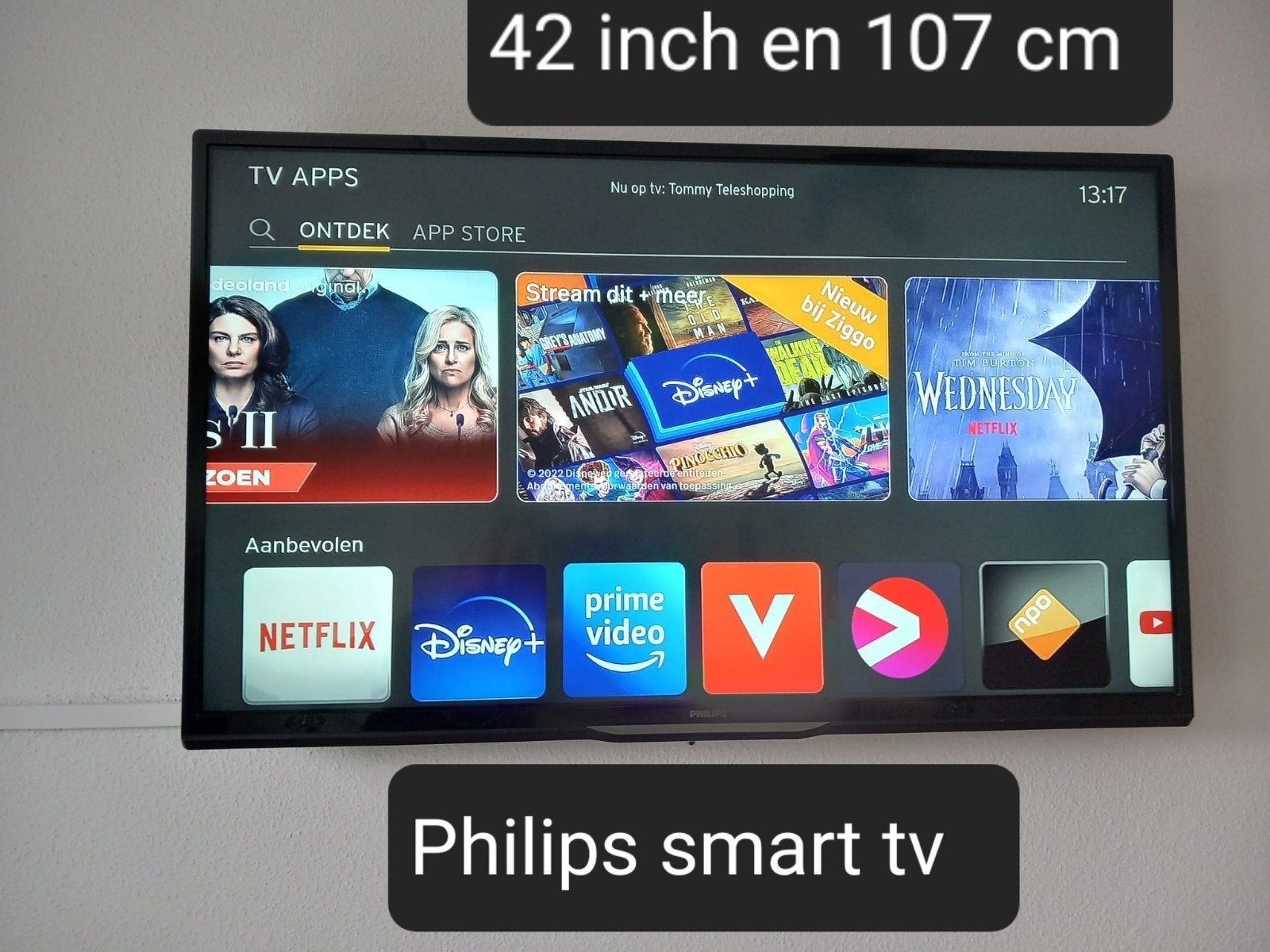 Philips smart tv, Ophalen, Philips, 50 Hz, Zo goed als nieuw