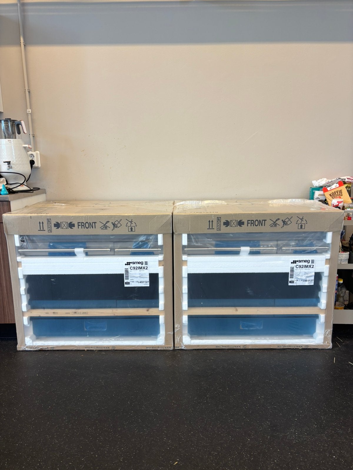 Smeg inductie fornuis, Ophalen, Overige kleuren, Nieuw, 50 tot 100 cm