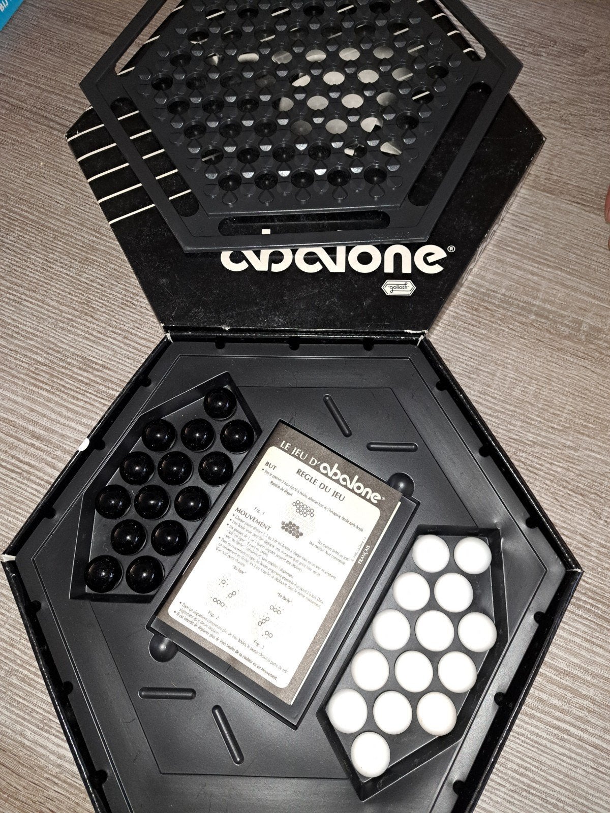 Abalone bordspel - Strategisch spel voor 2 spelers, Hobby en Vrije tijd, Een of twee spelers, Ophalen of Verzenden, Zo goed als nieuw