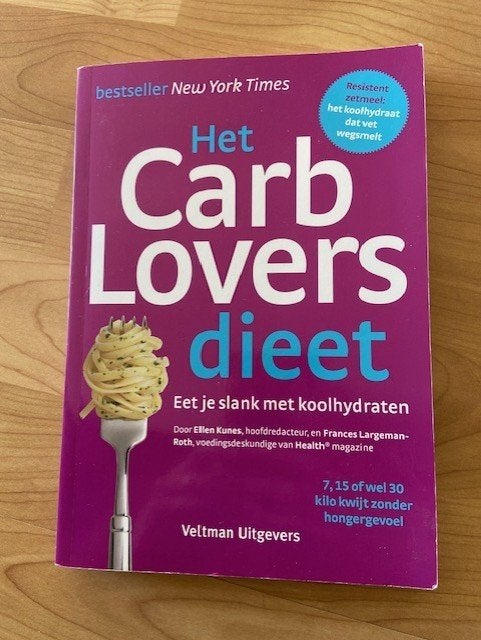 Het Carb Lovers dieet - Ellen Kunes, Boeken, Ophalen of Verzenden, Gelezen