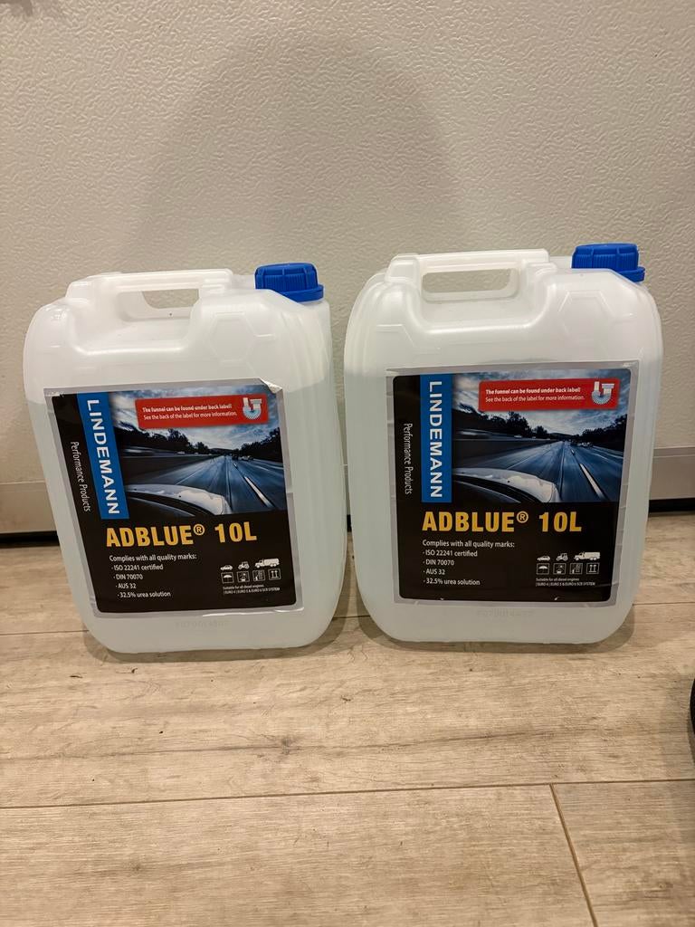 Lindemann AdBlue 10L - 2 stuks, Ophalen of Verzenden