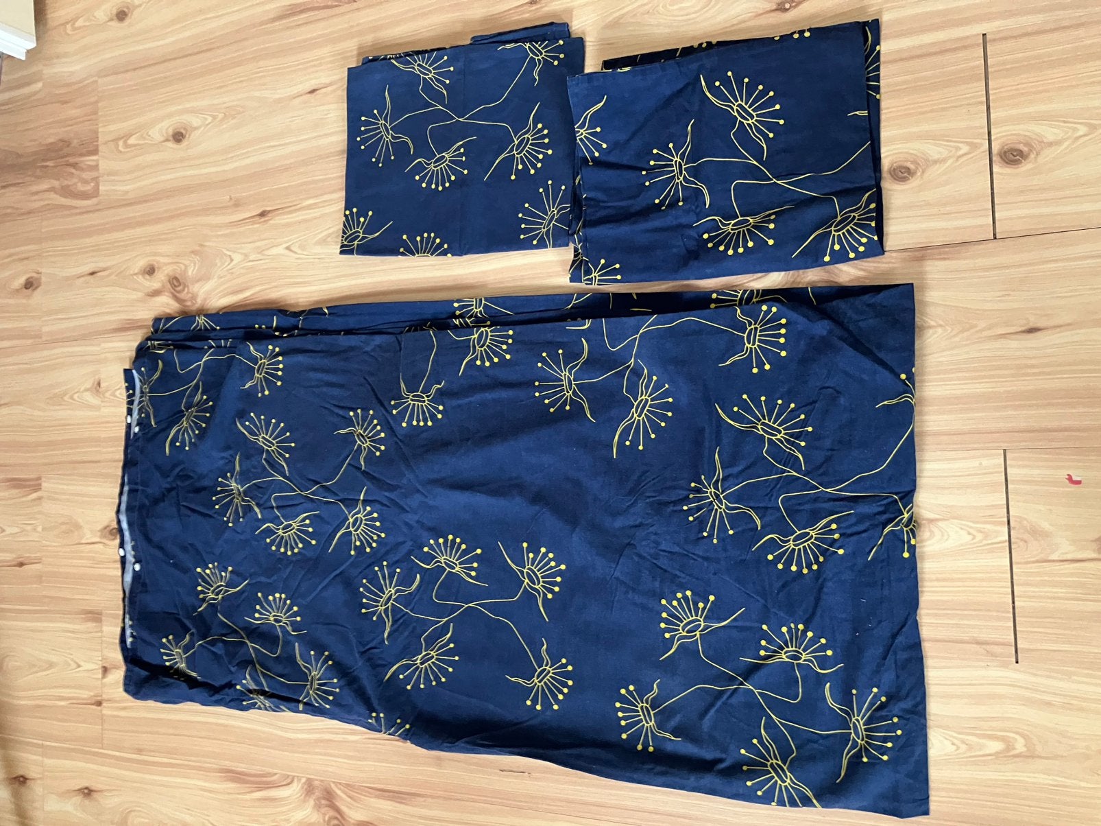 Dekbedovertrek met 2 kussenslopen (190x202cm), Ophalen of Verzenden, Zo goed als nieuw